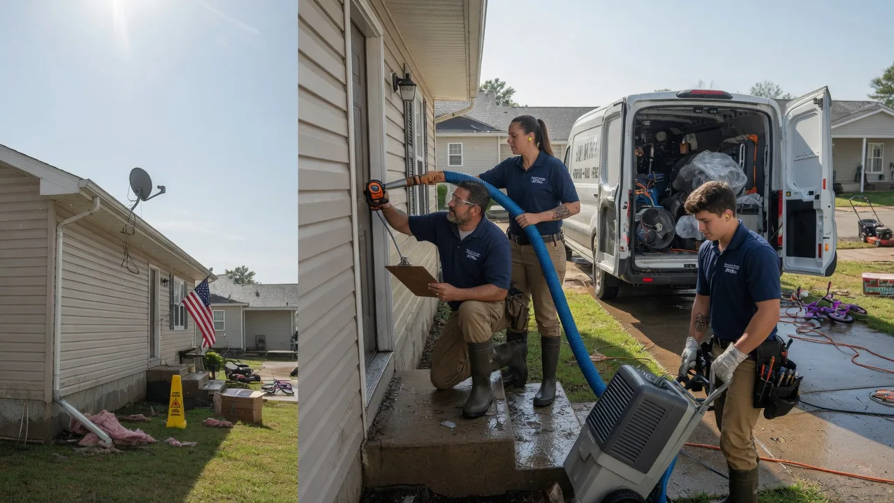 Ceiling Water Damage Restoration in Roy, NM near me